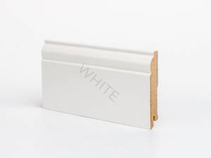 Плинтус Deartio White W 04-100 Белый 2050x100x16