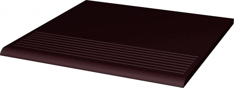 Ступень Paradyz Natural Brown простая гладкая 30x30