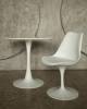 Стол обеденный Stool Group Tulip D80 80x80 см белый фото 2