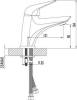 Смеситель для раковины Lemark Poseidon LM4206C фото 3