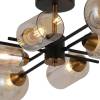 Потолочная люстра Illumico IL8243-8COU-79 BK GD фото 3