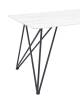 Стол обеденный Stool Group Сакраменто DT-968-W-140 DUAL белый стеклянный 140x90x76 фото 3
