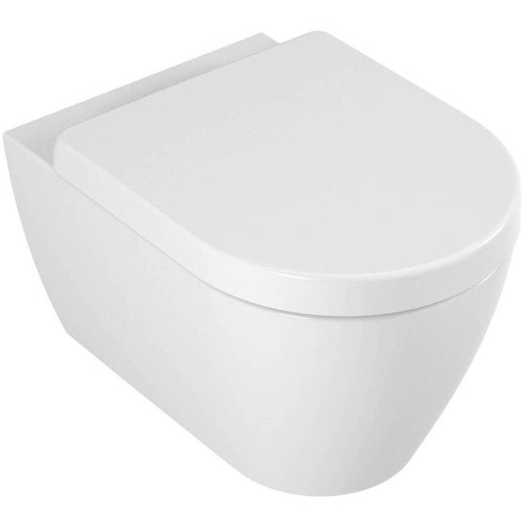 Унитаз подвесной Serel Saphire SP26BM с крышкой-сиденьем микролифт, с функцией биде