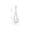 Подвесная люстра Vele Luce Fiamma VL5812P04 фото 4