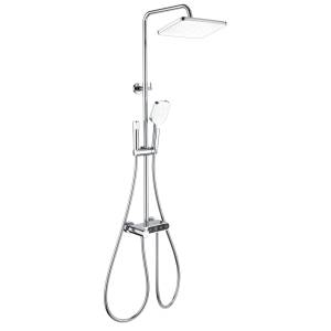 Душевая стойка Wonzon & Woghand WW-B3112-CR хром, с термостатом