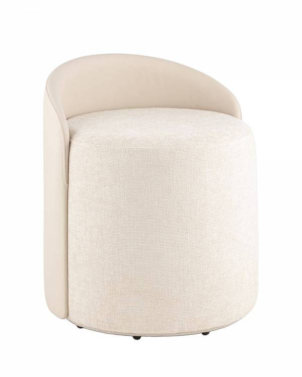 Пуф Stool Group Тея LV-123-BCr/Pa221 бежевый