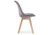 Стул деревянный Woodville Bonuss 15283 light gray / wood фото 3