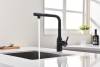 Смеситель для кухни Paulmark Viper Vi213105-AN с выдвижным изливом, антрацит фото 5