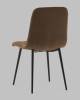 Стул Stool Group Одди Diamond AV 443-Cch-KP3-9005 коричневый, велюр фото 6