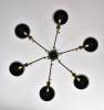 Подвесная люстра Lumina Deco Valmonti LDP D015-6 BK фото 2