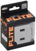 Розетка USB type A+A IEK Flite FI-U21-D31-K47 алюминий фото 2