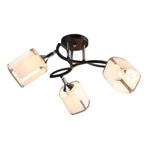 Потолочная люстра IMEX Md.3499 MD.3499-3-S BK+CH