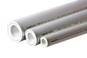 Полипропиленовая труба VALTEC армированная алюминием PP-ALUX PN 25, VTp.700.AL25.20, 20 x 3,4 мм