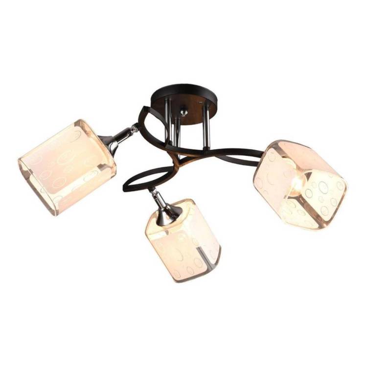Потолочная люстра IMEX Md.3499 MD.3499-3-S BK+CH