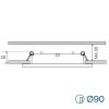 Точечный встраиваемый светильник Luminarte Lumin Arte LDL-GX53/01W фото 6
