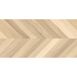 Керамогранит Laparet Wood Royal Almond Chevron M Бежевый Матовый Карвинг 60x120