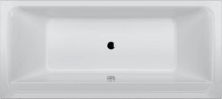 Акриловая ванна AM.PM Inspire V2.0 W52A-180-080W-A 180x80 с каркасом + шторка на ванну