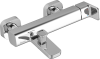 Смеситель для ванны с душем Ravak 10° Free X070131 нержавеющая сталь