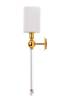 Бра Crystal Lux Mirabella Ap1 Gold/White