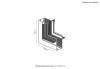 Внутренний соединитель угловой Crystal Lux CLT 0.223 13 BL фото 2