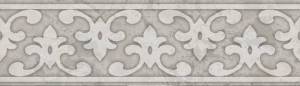 Бордюр Kerama Marazzi Ферони OS/A296/8349 серый светлый матовый 20x5.7