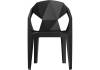 Пластиковый стул Woodville Гекса 686711 черный фото 2