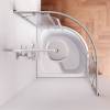 Душевой уголок AM.PM Gem Deep W90G-401A090WT 90x90 фото 4