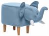 Пуф Leset Slon 2500000189944 Синий V47/Белый V01