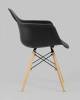Кресло Stool Group Eames W DC-20070801 BLACK черное фото 2