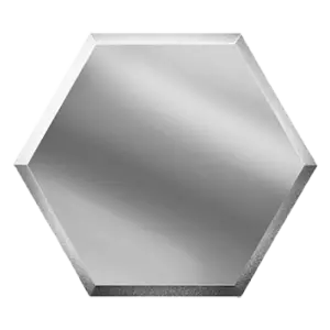 Зеркальная плитка ДСТ Соты СОЗС1 17.3x20