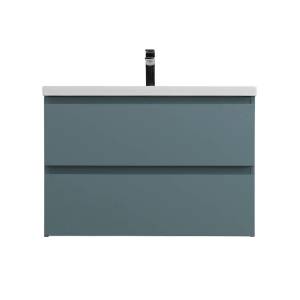 Тумба с раковиной BelBagno Голубой матовый, раковина CZR-8070-75