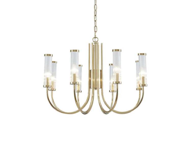 Подвесная люстра Newport Madonna 4558/C new gold