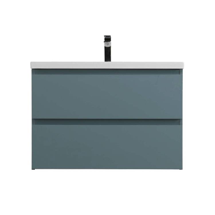 Тумба с раковиной BelBagno Голубой матовый, раковина CZR-8070-75