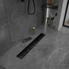 Душевой трап Teymi Ellie T90372 решетка черная, 10х50 см фото 8
