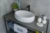 Раковина Gid Lago 9030wf 51187 белая, 48x34x15