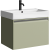 Тумба под раковину Aqwella Pure PUR0165SH шалфей зеленый 64x46.4