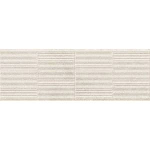 Керамическая плитка Marazzi Italy Fabula MP9P Travertino Cross Bianco Gentle 3D Str 33x100