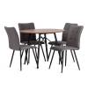 Стул Tetchair Bari 21654 серый/черный фото 10