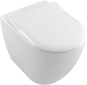 Унитаз приставной Villeroy&Boch Subway 2.0  5602R0R1 alpin CeramicPlus