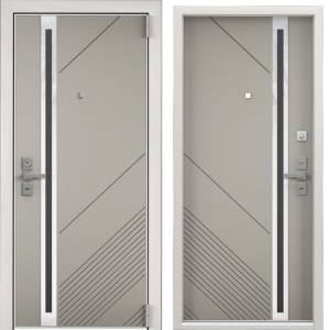 Входная стальная дверь Torex ULTIMATUM NEXT 762375 ПВХ Крема/ПВХ Крема 2050x880