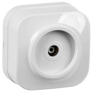 ТВ-розетка IEK Glory EAH10-K01 белый