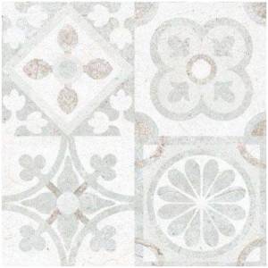 Керамическая плитка Керамин Сонора 7Д Белый 25x75