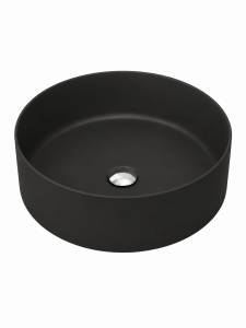 Раковина Knotlor Темп CBC0400BL 40 см, черный матовый