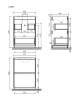 Тумба под раковину Sancos Libra Floor LB60FECH Дуб чарльстон, 59x45 фото 2