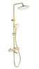Душевая стойка Wonzon & Woghand WW-B3069-BG с термостатом, золото