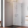 Душевая перегородка Am.Pm X-Joy W94WI-120-F1-MTE 120x195, стекло прозрачное 6 мм, профиль хром матовый фото 2