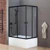 Душевой уголок Royal Bath BP RB8120BP-T-BL-L 120x80 с поддоном