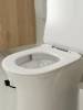 Унитаз-компакт Teymi Ritta Pro Vortex T40811 безободковый, с сиденьем микролифт, белый фото 6
