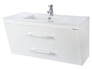 Тумба под раковину Bellezza Берта 100 2 ящ. Белый