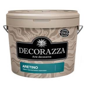 Краска декоративная Decorazza Aretino AR001 с перламутровым эффектом 5 л
